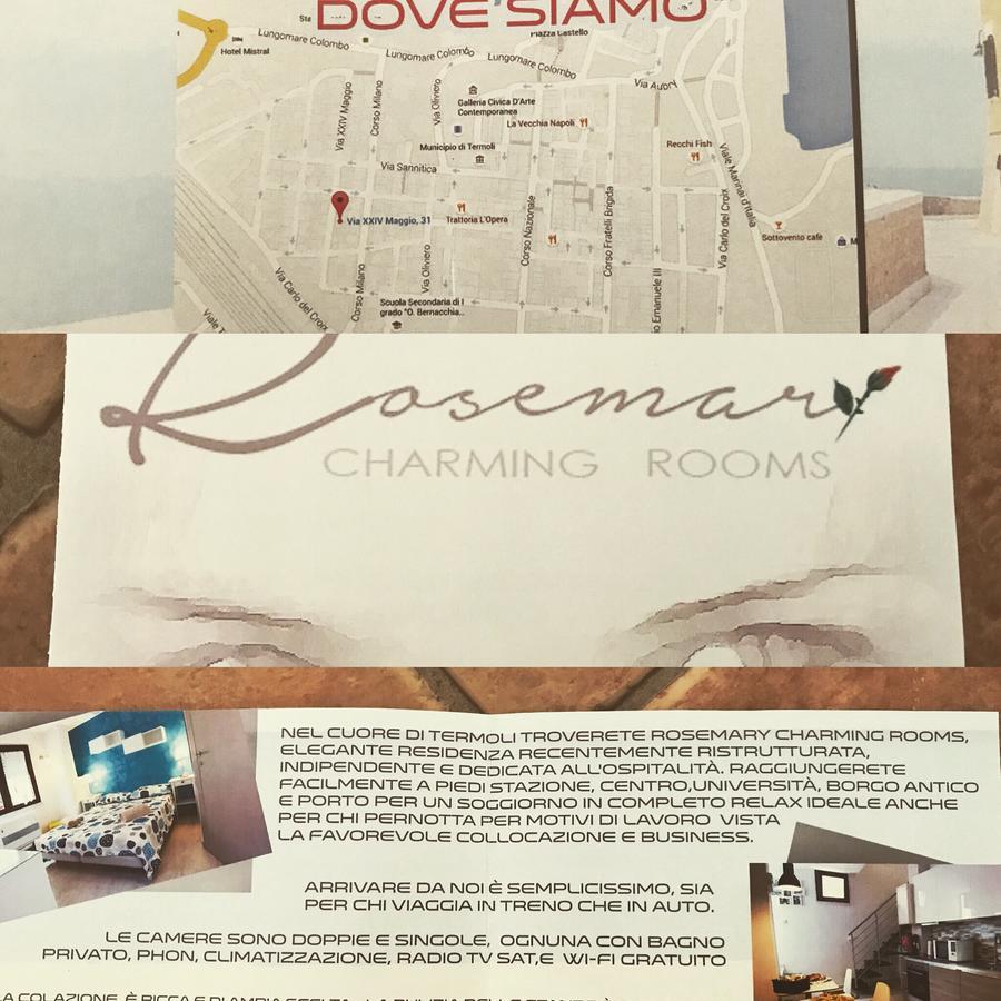 Rosemary Charming Rooms Termoli Buitenkant foto